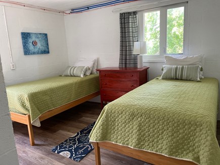 Eastham Cape Cod vacation rental - 1st floor bedroom with water view and 2 twin beds