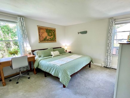 Yarmouth Port Cape Cod vacation rental - Our spacious 2nd bedroom w/ King Bed, Desk, and Smart TV