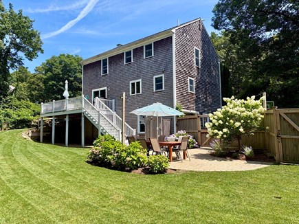 Yarmouth Port Cape Cod vacation rental - Backyard patio & deck