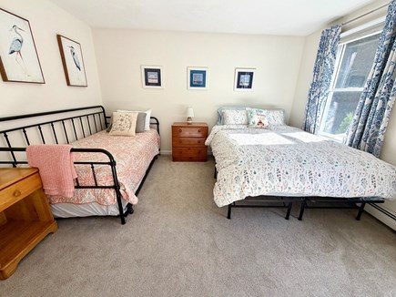 Yarmouth Port Cape Cod vacation rental - 3rd Bedroom with Queen and Twin Bed with Twin Trundle