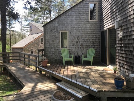 Wellfleet Cape Cod vacation rental - Front of Deck 2 cottage