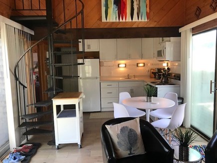Wellfleet Cape Cod vacation rental - Open Floor plan Kitchen/living/dining area