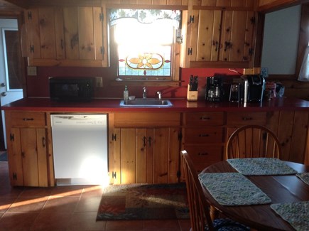 Bourne Cape Cod vacation rental - Large kitchen has a laundry room and pantry off of