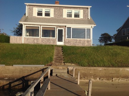 Bourne Cape Cod vacation rental - Waterside view of the home