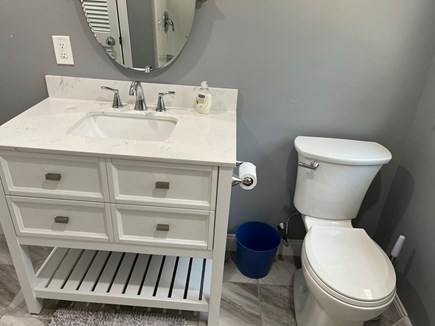 Sandwich Cape Cod vacation rental - Brand new main hallway bathroom with tub and shower