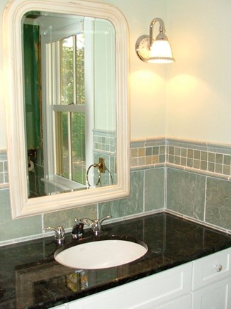 Orleans Cape Cod vacation rental - First floor Full bath with beautiful tiles