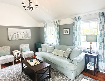 Brewster Cape Cod vacation rental - Fantastic family room with plenty of comfortable seating and direct access to the deck through a side door - 671 Great Fields Rd Brewster Cape Cod - B