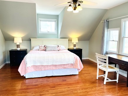 Brewster Cape Cod vacation rental - Bedroom #1 also offers remote work space - 671 Great Fields Rd Brewster Cape Cod - Beach Glass - New England Vacation Rentals