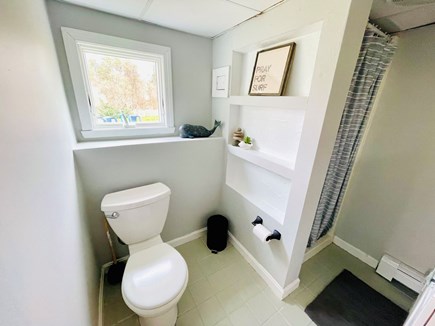 Brewster Cape Cod vacation rental - Lower level bathroom with shower - 671 Great Fields Rd Brewster Cape Cod - Beach Glass - New England Vacation Rentals