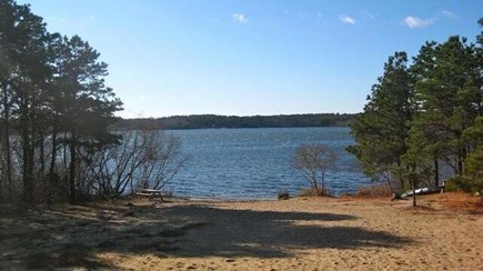 Brewster Cape Cod vacation rental - Popular Seymour Pond in Brewster - 671 Great Fields Rd Brewster Cape Cod - Beach Glass - New England Vacation Rentals