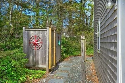 South Dennis Cape Cod vacation rental - Outdoor Shower - A Cape Cod Tradition