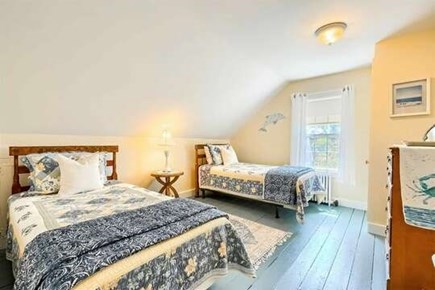 South Dennis Cape Cod vacation rental - Bedroom 2 - Upper Level - Two Twin Beds