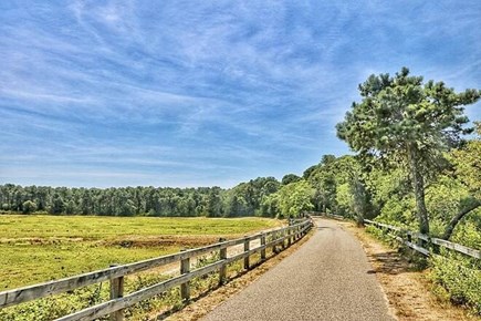 Eastham Cape Cod vacation rental - Cape Code Rail Trail (Trail Access 4 min bike ride from cottage)