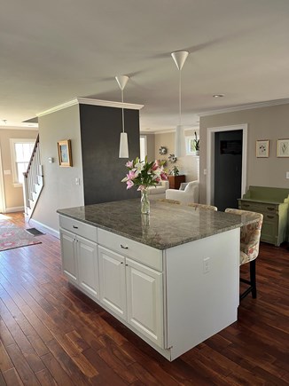 Centerville Cape Cod vacation rental - Kitchen island open floor plan