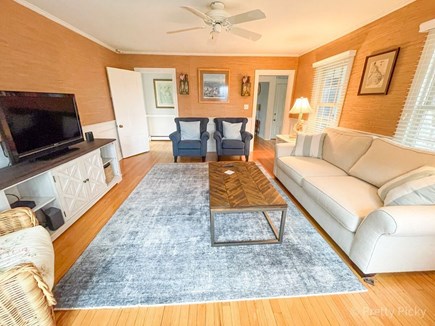 Chatham Cape Cod vacation rental - Here is the living room, sit back and relax