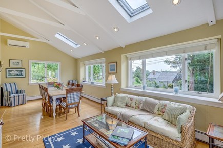 Chatham Cape Cod vacation rental - Seating area as you walk in