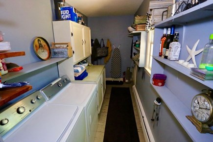 Yarmouth, Sandy Pond Escape Cape Cod vacation rental - Laundry room on main level