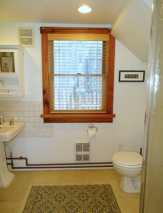 Provincetown Cape Cod vacation rental - Bathroom on main floor with shower