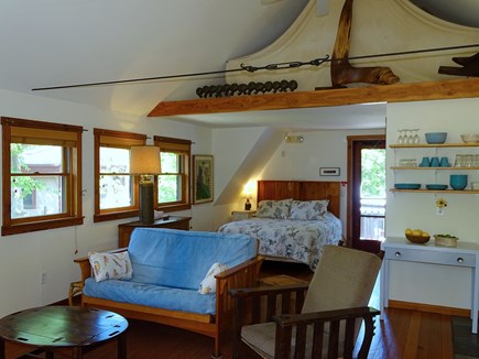 Provincetown Cape Cod vacation rental - Vaulted ceiling, wood floors, facing North