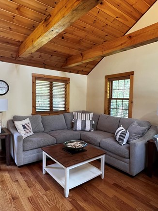 Dennis Cape Cod vacation rental - Living room puzzles, games, and cable tv!