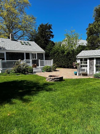 Dennis Cape Cod vacation rental - Restful back yard with birds, butterflies and bunnies!