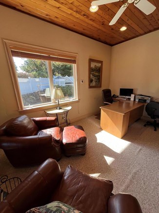 New Seabury Cape Cod vacation rental - Office with extra work station and T.V.