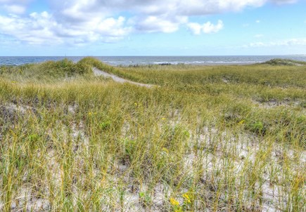 East Sandwich Cape Cod vacation rental - Path through dunes to the beach