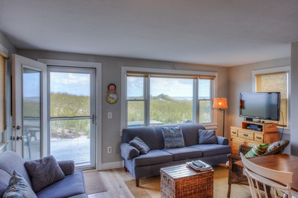 East Sandwich Cape Cod vacation rental - View from Living Room with TV corner