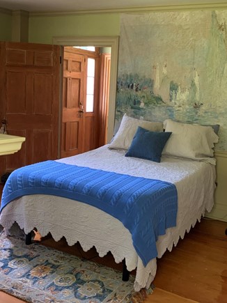 Brewster, Stony Brook Cape Cod vacation rental - Queen bed with bath on the first floor.
