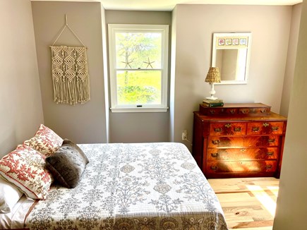 Waquoit Bay, East Falmouth Cape Cod vacation rental - Bedroom with water view & Full size bed