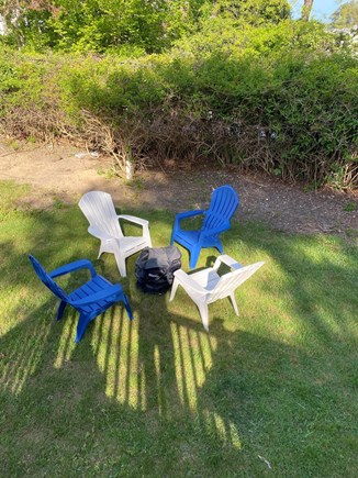 Waquoit Bay, East Falmouth Cape Cod vacation rental - Relax by this smokeless fire pit