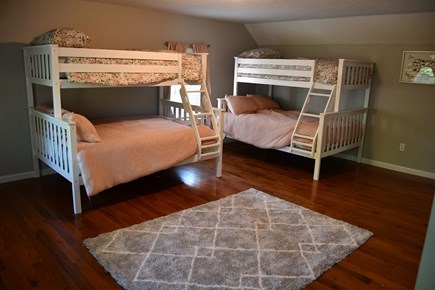 Falmouth Cape Cod vacation rental - Double twin over full bedroom on second floor
