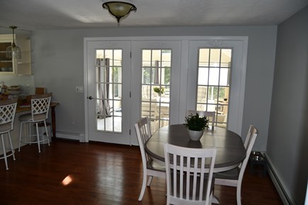 Falmouth Cape Cod vacation rental - Breakfast table