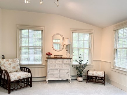 Brewster Cape Cod vacation rental - Private sitting area in the master bedroom.