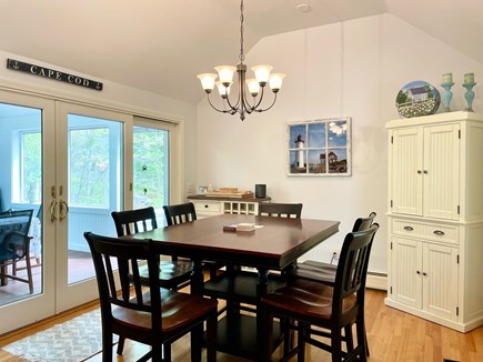 Brewster Cape Cod vacation rental - Indoor dining room off of the kitchen.