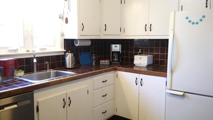 Harwich Cape Cod vacation rental - Kitchen right hand side. Stocked with all you need.