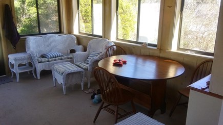 Harwich Cape Cod vacation rental - Dine, read a book, or watch a movie on the relaxing Sunporch.