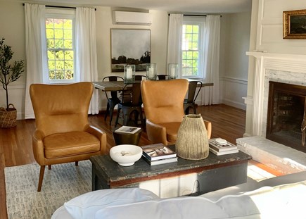 Harwich Port Cape Cod vacation rental - Relaxing formal living room with ample space for large gatherings