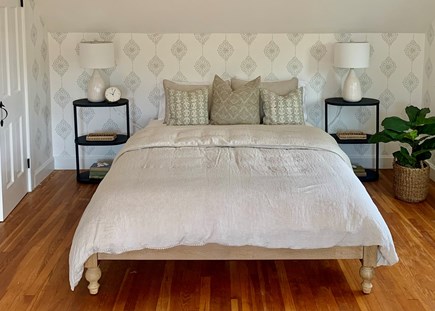 Harwich Port Cape Cod vacation rental - Upper level queen bedroom with additional pull-out king day bed.
