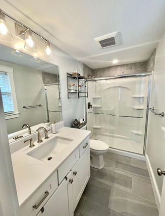 Falmouth Cape Cod vacation rental - Primary brand new bathroom