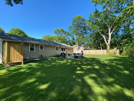 Falmouth Cape Cod vacation rental - Large private backyard with plenty of room for lawn games