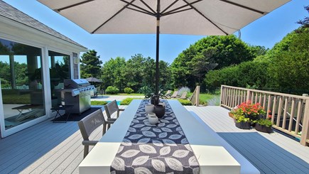 Truro Cape Cod vacation rental - Lovely yard with private in-ground pool and deck