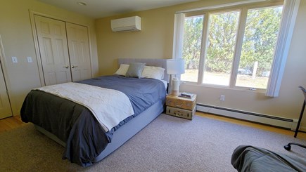 Truro Cape Cod vacation rental - First floor bedroom with queen bed and full bed