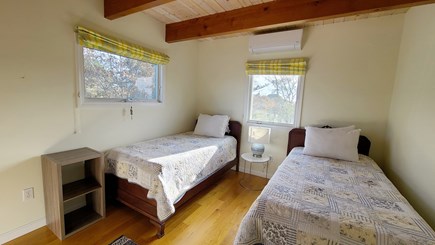 Truro Cape Cod vacation rental - First floor bedroom with two twins