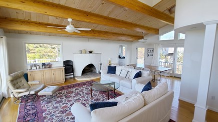 Truro Cape Cod vacation rental - First floor main living area is spacious and bright