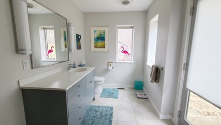 Wellfleet Cape Cod vacation rental - First floor ensuite bathroom with shower