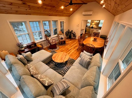 Cotuit Cape Cod vacation rental - Great Sun room with formal dining and sitting area