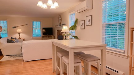 Cotuit Cape Cod vacation rental - Dining area with high table