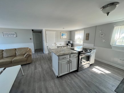 Eastham Cape Cod vacation rental - Kitchen island with dining area