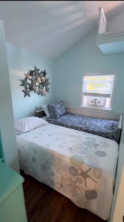Dennis Port  Cape Cod vacation rental - Bedroom 2. Trundle Bed. Goes under bed to allow for extra space.